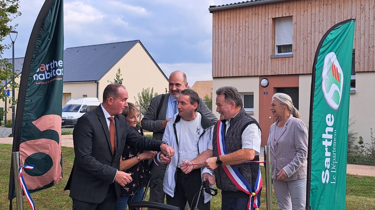 Inauguration Fillé sur Sarthe